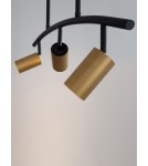 Pendant lamps - Luces Exclusivas CAYES Pendant Modern Black 3xGU10 max 10W LE42617 - product 5