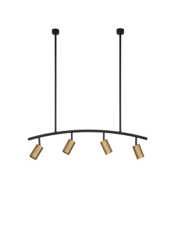 Luces Exclusivas CAYES Wisząca Nowoczesna czarny 4xGU10 max 10W LE42618