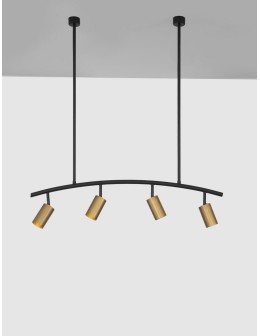 Luces Exclusivas CAYES Wisząca Nowoczesna czarny 4xGU10 max 10W LE42618 - produkt 2