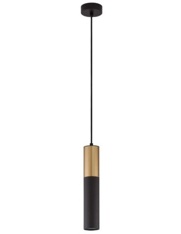 Luces Exclusivas CAYES Pendant Modern Black 1xGU10 max 10W LE42619