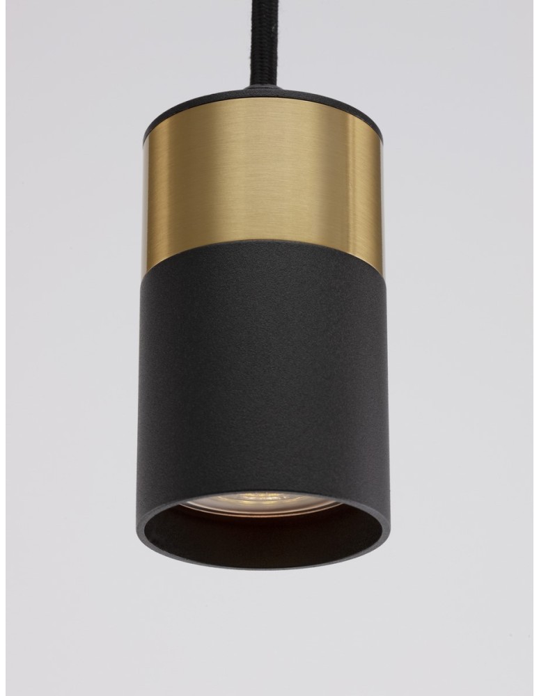 Pendant lamps - Luces Exclusivas CAYES Pendant Modern Black 1xGU10 max 10W LE42620 - product kolory-swiatla.pl 2