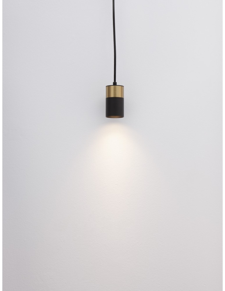 Pendant lamps - Luces Exclusivas CAYES Pendant Modern Black 1xGU10 max 10W LE42620 - product kolory-swiatla.pl 3
