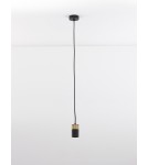 Pendant lamps - Luces Exclusivas CAYES Pendant Modern Black 1xGU10 max 10W LE42620 - product 4