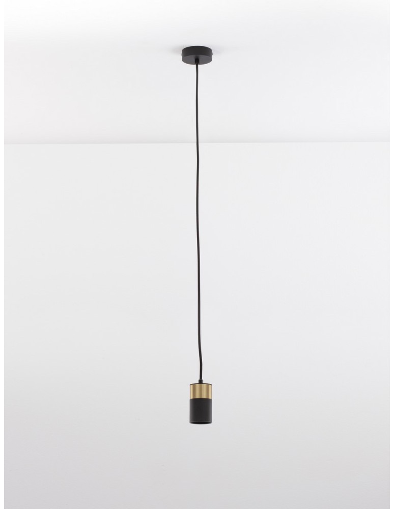 Pendant lamps - Luces Exclusivas CAYES Pendant Modern Black 1xGU10 max 10W LE42620 - product kolory-swiatla.pl 4