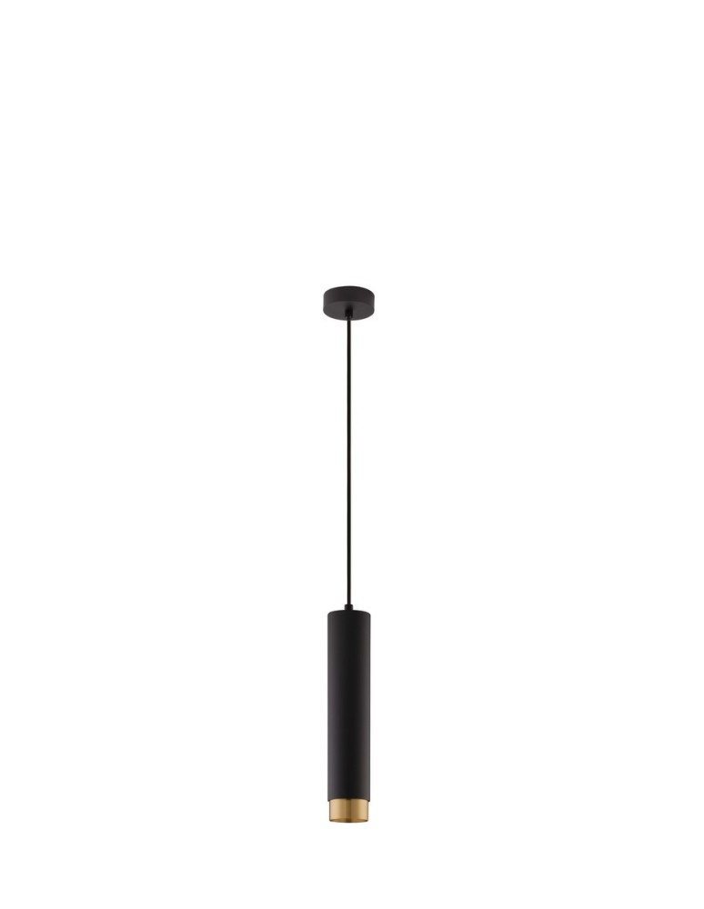 Pendant lamps - Luces Exclusivas CAYES Pendant Modern Black 1xGU10 max 10W LE42621 - product kolory-swiatla.pl 1