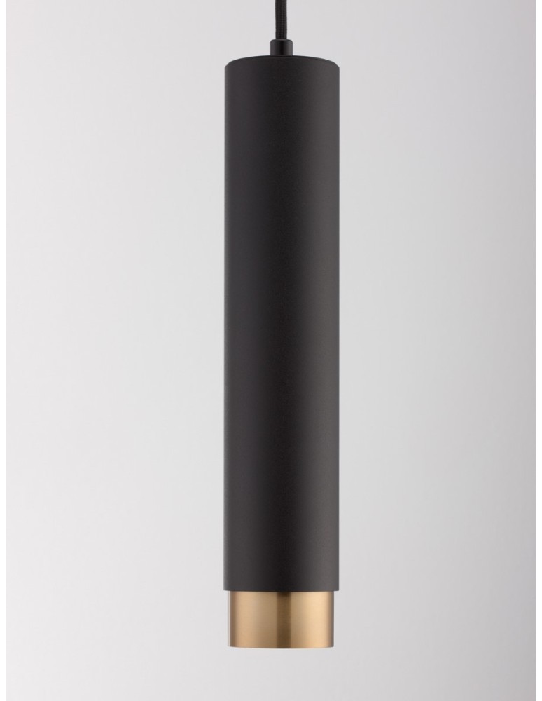 Pendant lamps - Luces Exclusivas CAYES Pendant Modern Black 1xGU10 max 10W LE42621 - product kolory-swiatla.pl 2