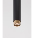 Pendant lamps - Luces Exclusivas CAYES Pendant Modern Black 1xGU10 max 10W LE42621 - product 6