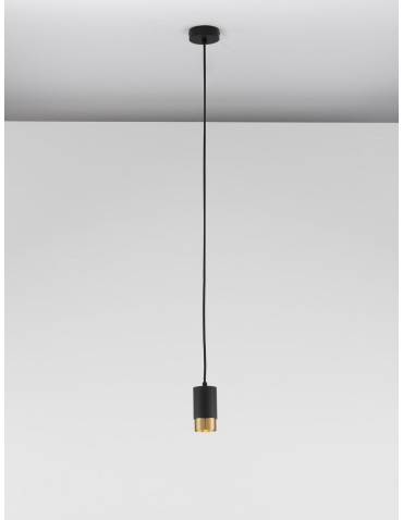 Luces Exclusivas CAYES Pendant Modern Black 1xGU10 max 10W LE42622 - product 2