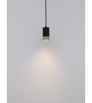 Pendant lamps - Luces Exclusivas CAYES Pendant Modern Black 1xGU10 max 10W LE42622 - product 3