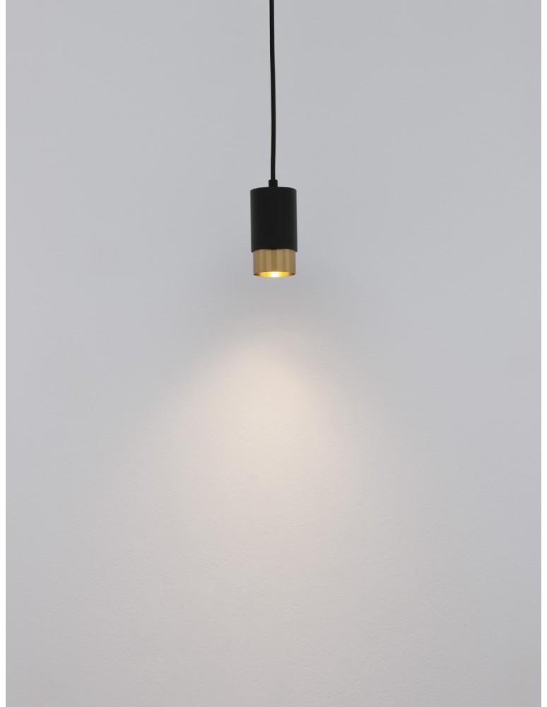 Pendant lamps - Luces Exclusivas CAYES Pendant Modern Black 1xGU10 max 10W LE42622 - product kolory-swiatla.pl 3