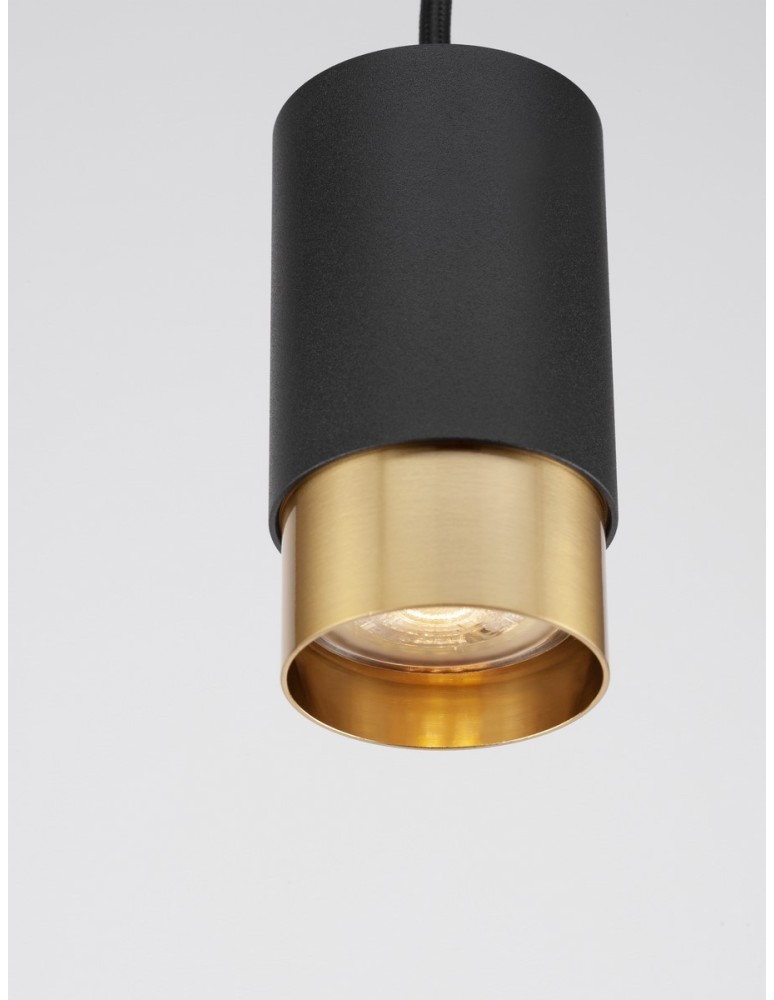 Pendant lamps - Luces Exclusivas CAYES Pendant Modern Black 1xGU10 max 10W LE42622 - product kolory-swiatla.pl 4