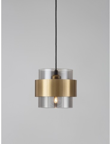 Luces Exclusivas VIEJA Pendant Modern gold and gold shades 1xΕ27 max 12W LE42623 - product 2