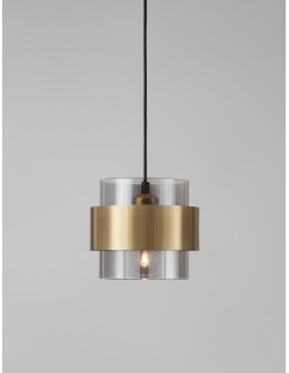 Luces Exclusivas VIEJA Pendant Modern gold and gold shades 1xΕ27 max 12W LE42623 - product 2