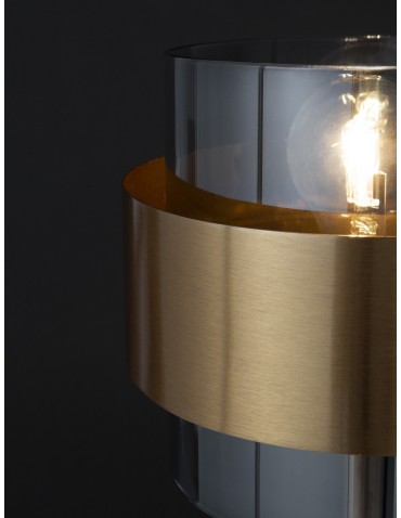 Luces Exclusivas VIEJA Stołowa złoty i odcienie złota 1xΕ27 max 12W LE42626 - produkt 2