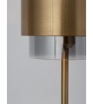 Decorative table lamps - Luces Exclusivas VIEJA Table gold and gold shades 1xΕ27 max 12W LE42626 - product 4