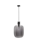 Pendant lamps - Luces Exclusivas PADRE Pendant Modern Black 1xΕ27 max 12W LE42628 - product 1