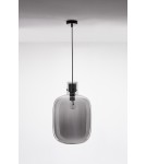 Pendant lamps - Luces Exclusivas PADRE Pendant Modern Black 1xΕ27 max 12W LE42628 - product 3