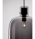 Pendant lamps - Luces Exclusivas PADRE Pendant Modern Black 1xΕ27 max 12W LE42628 - product 4