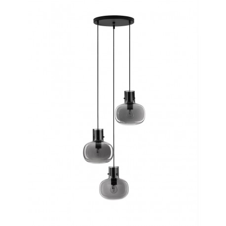 Luces Exclusivas PADRE Wisząca Nowoczesna czarny 3xΕ27 max 12W LE42631