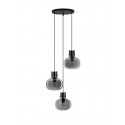 Luces Exclusivas PADRE Wisząca Nowoczesna czarny 3xΕ27 max 12W LE42631