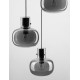 Luces Exclusivas PADRE Wisząca Nowoczesna czarny 3xΕ27 max 12W LE42631