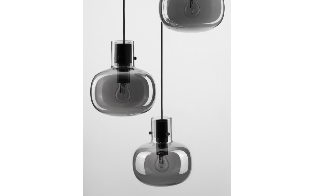 Luces Exclusivas PADRE Wisząca Nowoczesna czarny 3xΕ27 max 12W LE42631