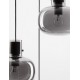 Luces Exclusivas PADRE Wisząca Nowoczesna czarny 3xΕ27 max 12W LE42631