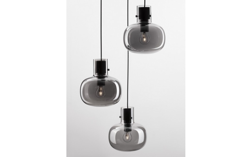 Luces Exclusivas PADRE Wisząca Nowoczesna czarny 3xΕ27 max 12W LE42631