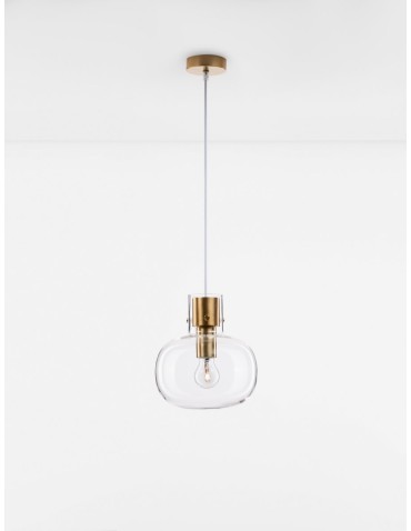 Luces Exclusivas PADRE Wisząca Nowoczesna złoty i odcienie złota 1xΕ27 max 12W LE42633 - produkt 2