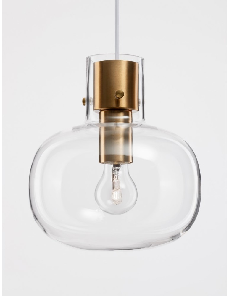 Pendant lamps - Luces Exclusivas PADRE Pendant Modern gold and gold shades 1xΕ27 max 12W LE42633 - product kolory-swiatla.pl 4