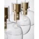 Luces Exclusivas PADRE Wisząca Nowoczesna złoty i odcienie złota 3xΕ27 max 12W LE42635