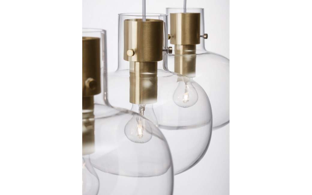 Luces Exclusivas PADRE Wisząca Nowoczesna złoty i odcienie złota 3xΕ27 max 12W LE42635
