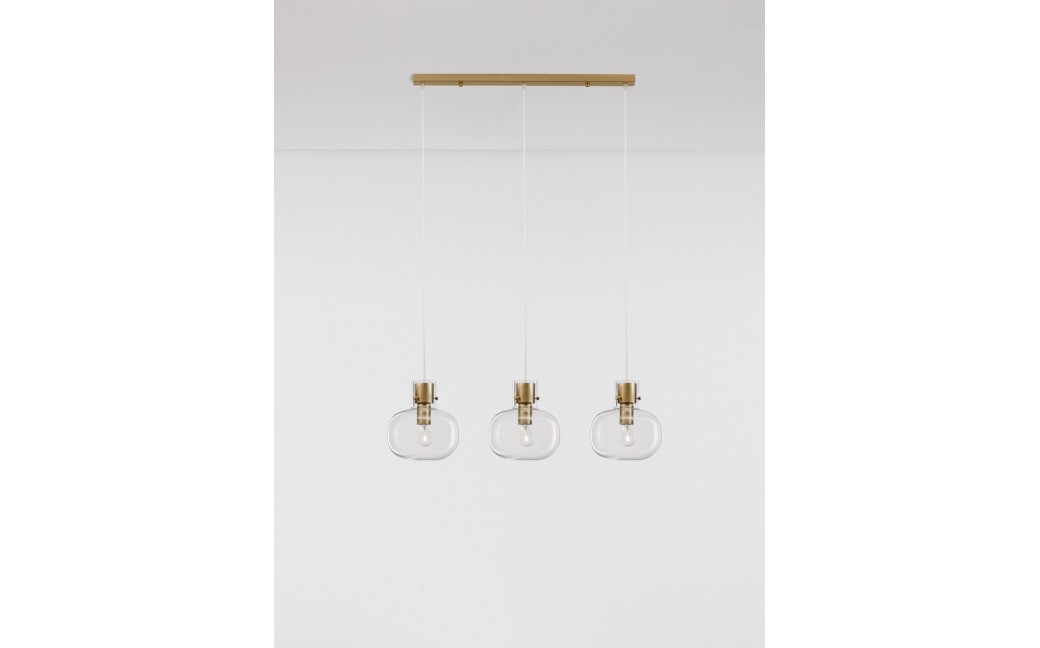 Luces Exclusivas PADRE Wisząca Nowoczesna złoty i odcienie złota 3xΕ27 max 12W LE42635