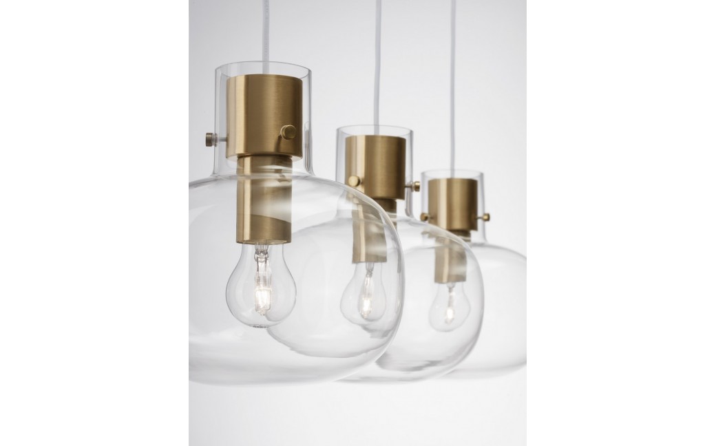 Luces Exclusivas PADRE Wisząca Nowoczesna złoty i odcienie złota 3xΕ27 max 12W LE42635