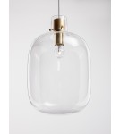 Pendant lamps - Luces Exclusivas PADRE Pendant Modern gold and gold shades 1xΕ27 max 12W LE42636 - product 5