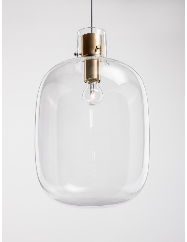 Pendant lamps - Luces Exclusivas PADRE Pendant Modern gold and gold shades 1xΕ27 max 12W LE42636 - product kolory-swiatla.pl 5