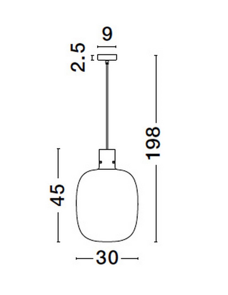 Pendant lamps - Luces Exclusivas PADRE Pendant Modern gold and gold shades 1xΕ27 max 12W LE42636 - product kolory-swiatla.pl 6