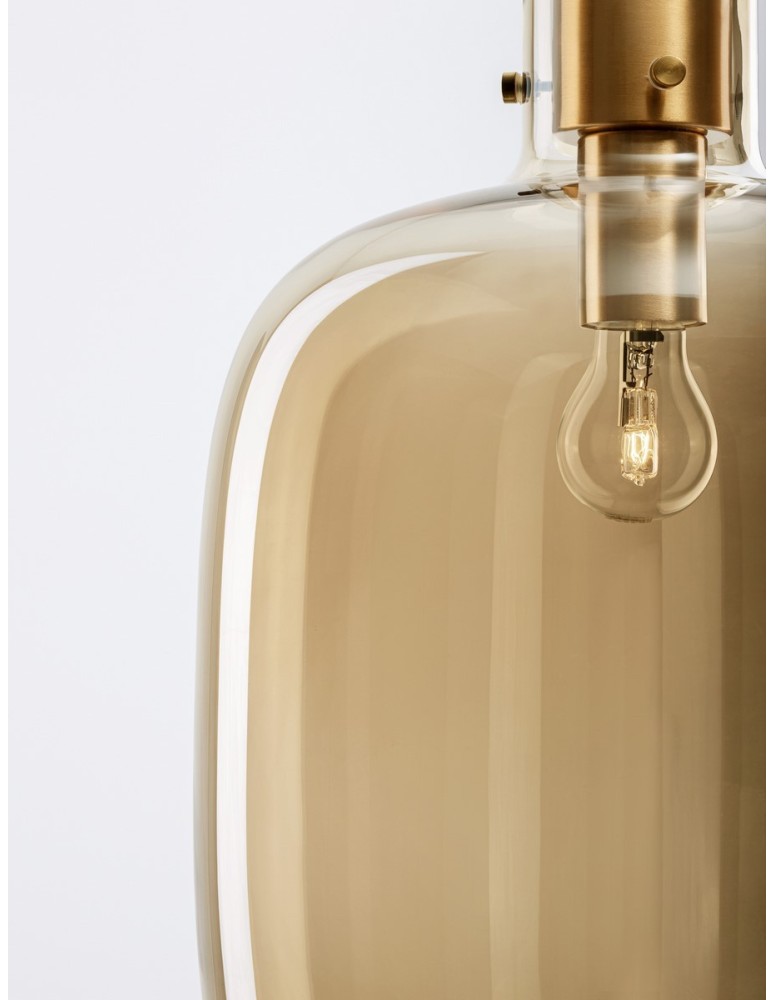 Pendant lamps - Luces Exclusivas PADRE Pendant Modern gold and gold shades 1xΕ27 max 12W LE42637 - product kolory-swiatla.pl 4