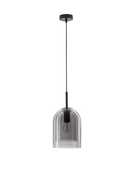 Luces Exclusivas BONAO Wisząca Nowoczesna czarny 1xΕ27 max 12W LE42639