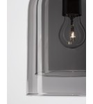 Pendant lamps - Luces Exclusivas BONAO Pendant Modern Black 1xΕ27 max 12W LE42639 - product 3