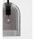 Pendant lamps - Luces Exclusivas BONAO Pendant Modern Black 1xΕ27 max 12W LE42639 - product 5