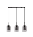 Pendant lamps - Luces Exclusivas BONAO Pendant Modern Black 3xΕ27 max 12W LE42641 - product 1