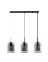 Luces Exclusivas BONAO Pendant Modern Black 3xΕ27 max 12W LE42641