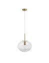 Luces Exclusivas HAINA Pendant Modern gold and gold shades 1xΕ27 max 12W LE42645