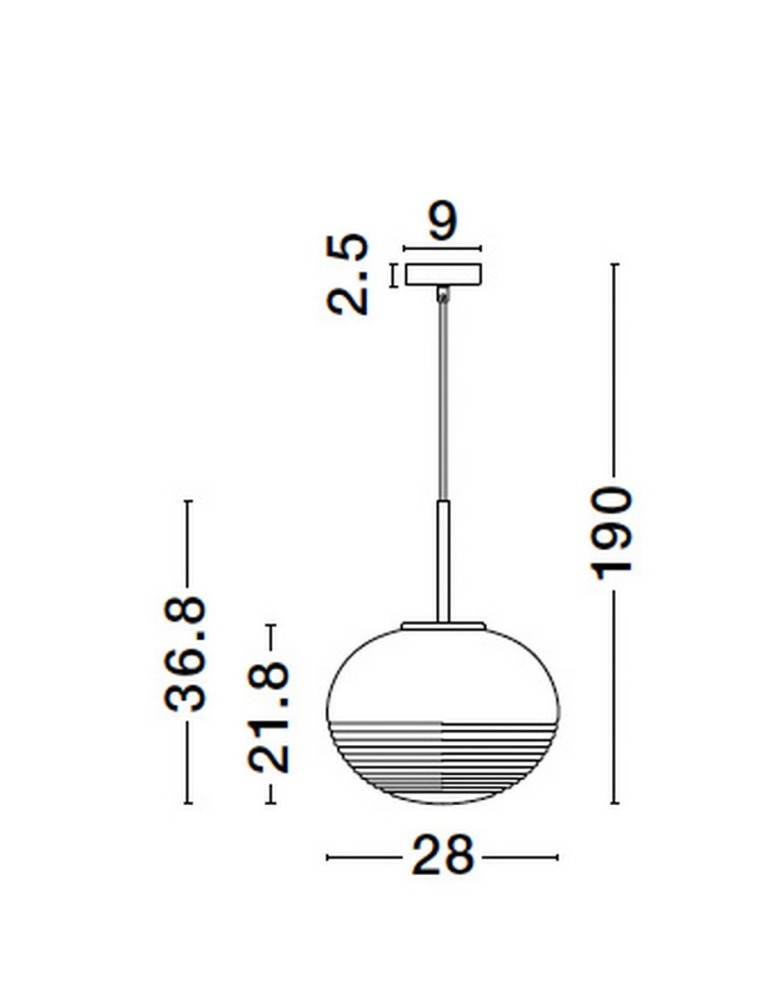 Pendant lamps - Luces Exclusivas HAINA Pendant Modern gold and gold shades 1xΕ27 max 12W LE42645 - product kolory-swiatla.pl 6