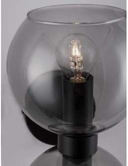 Luces Exclusivas REPOS Wall-mounted Modern Black 2xE14 max 5W LE42648 - product 2