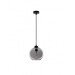 Luces Exclusivas REPOS Wisząca Nowoczesna czarny 1xΕ27 max 12W LE42649
