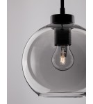 Pendant lamps - Luces Exclusivas REPOS Pendant Modern Black 1xΕ27 max 12W LE42649 - product 2