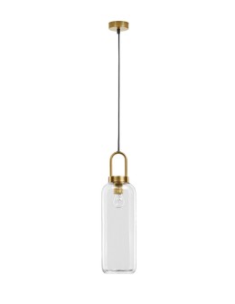 Luces Exclusivas BANES Pendant Modern gold and gold shades 1xΕ27 max 12W LE42652