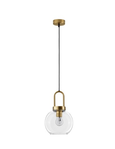 Luces Exclusivas BANES Pendant Modern gold and gold shades 1xΕ27 max 12W LE42653